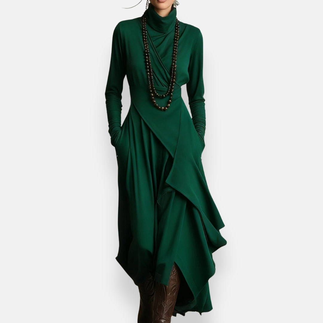 Wilma | Robe Fluide Asymétrique