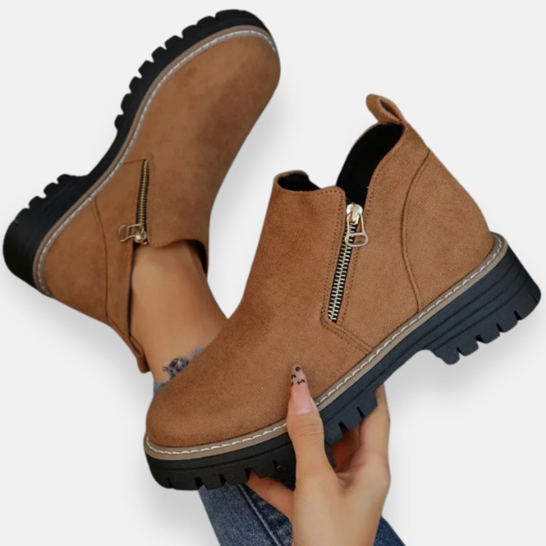 Estella | Bottines à Fermeture Éclair