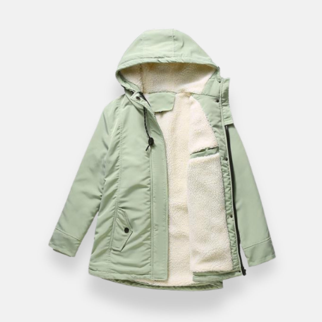 Zéliane | Parka doublée à capuche