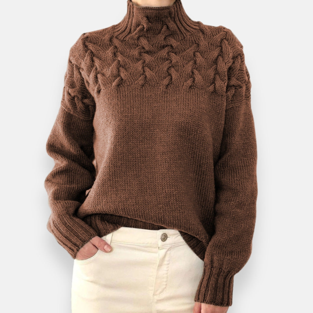 Eugénia | Pull torsadé doux