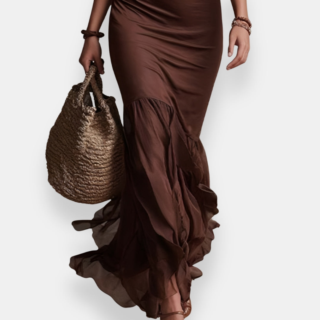 Émilise | Robe Sirène Volantée