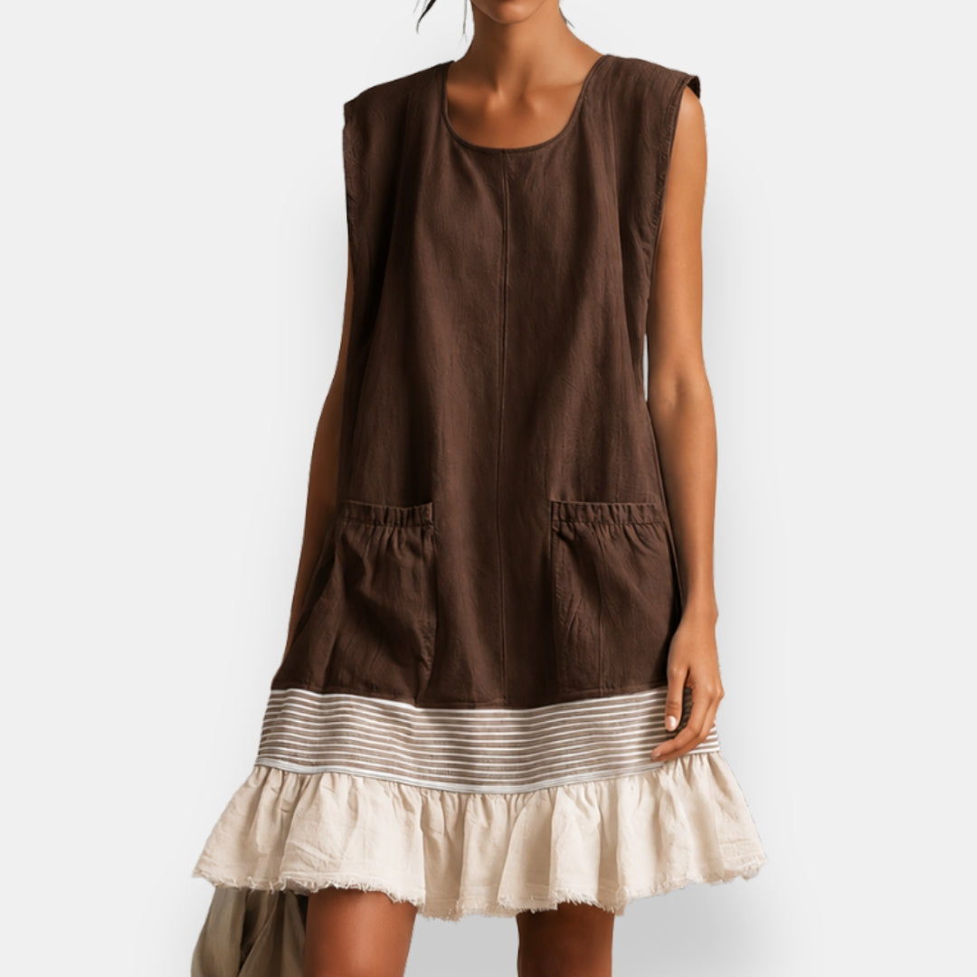 Faustine | Robe Courte Volantée
