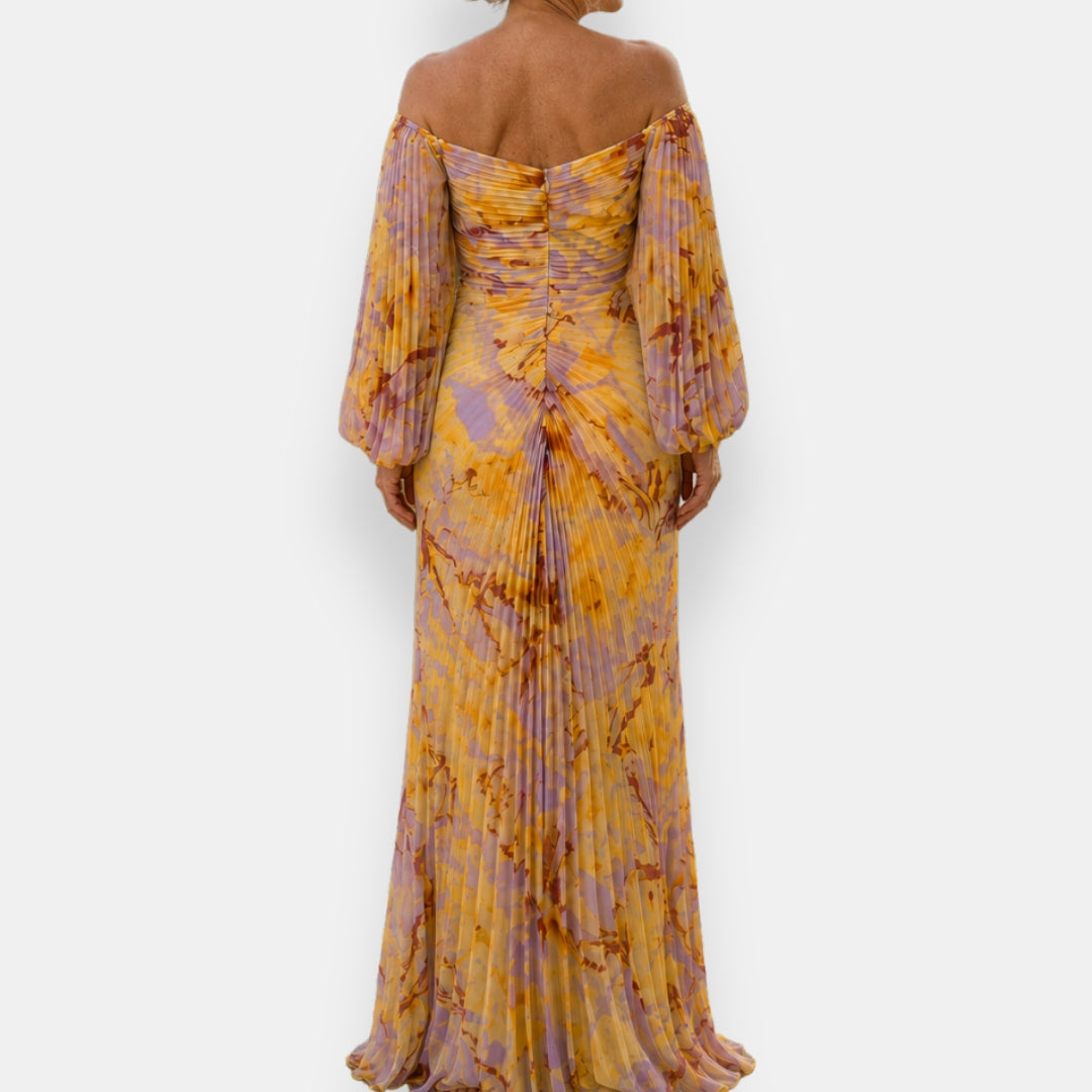 Pierrette | Robe de cérémonie plissée
