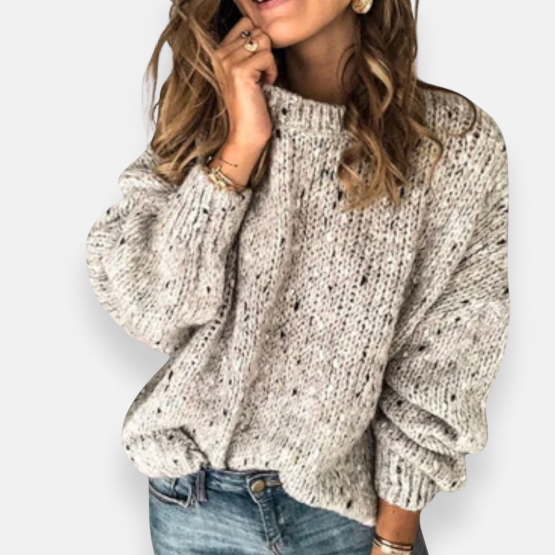 Joseline | Pull en tricot texturé moderne