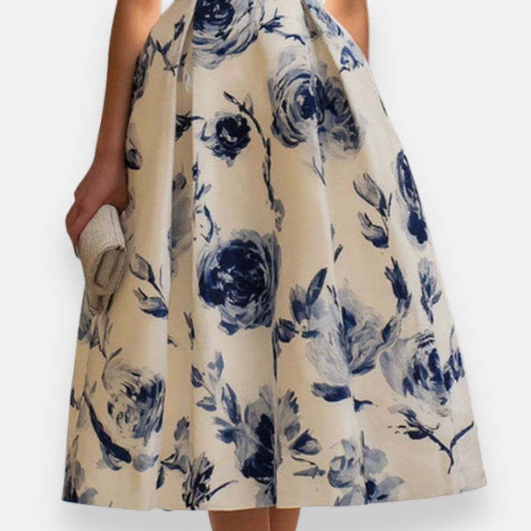 Jorvine | Robe Midi Fleurie