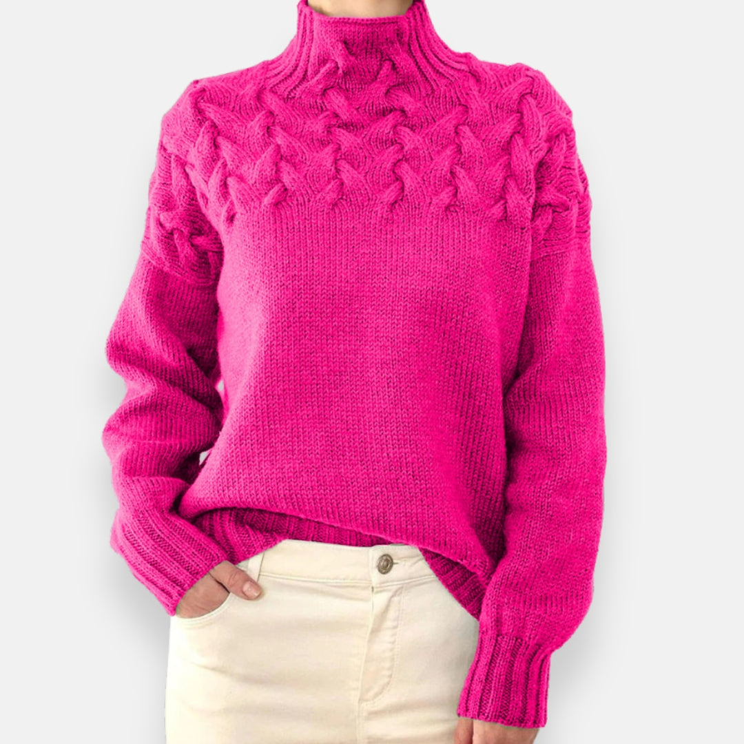 Eugénia | Pull torsadé doux