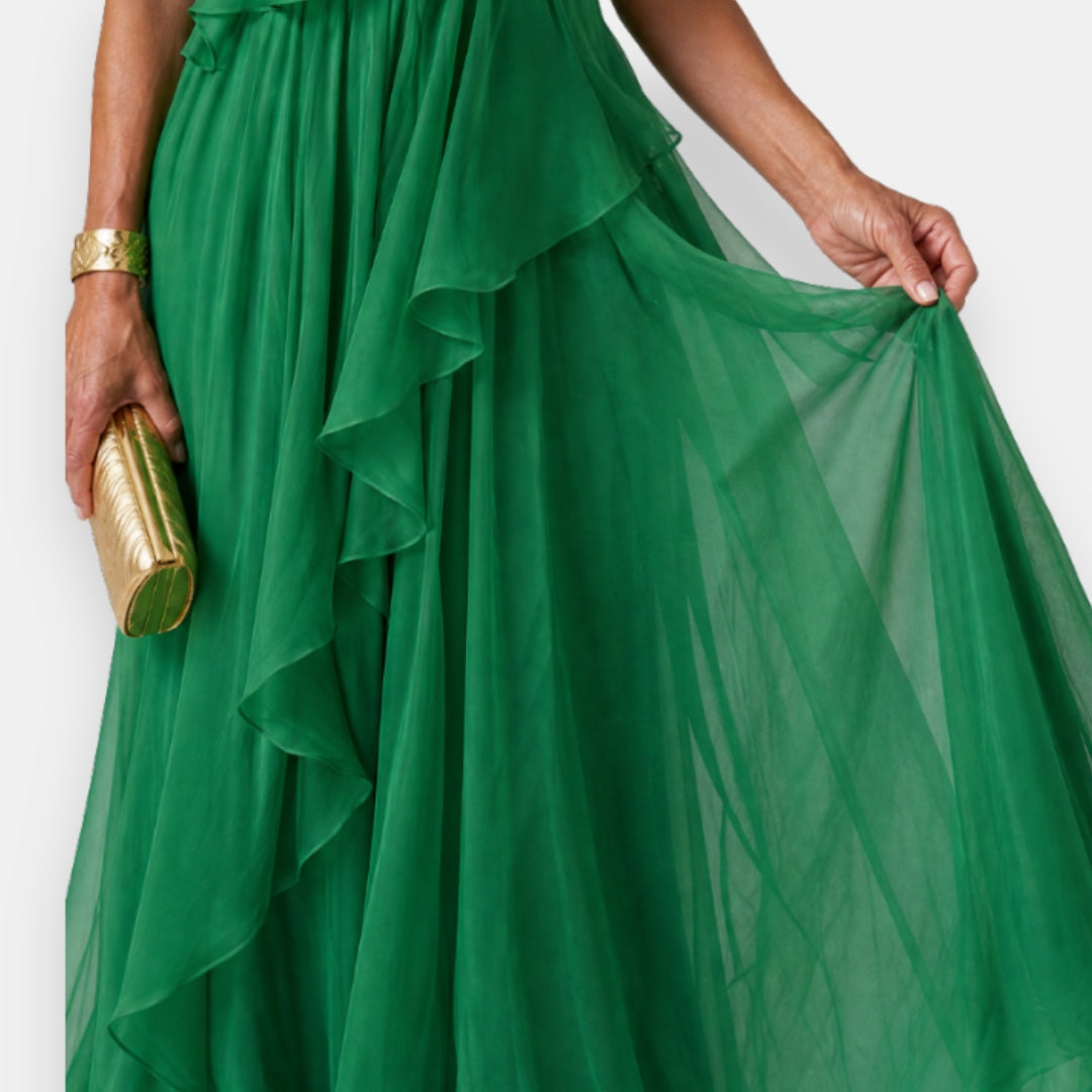 Dorvarine | Robe Asymétrique à Volants
