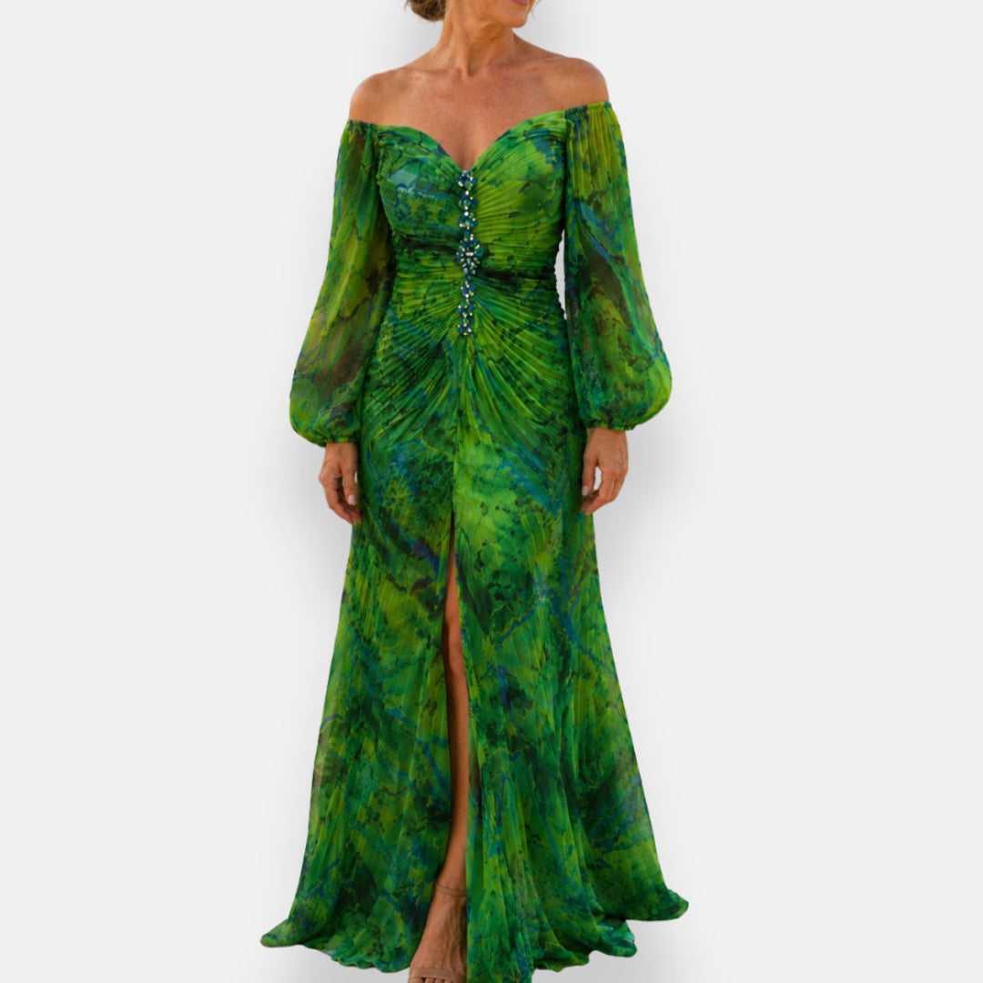 Pierrette | Robe de cérémonie plissée
