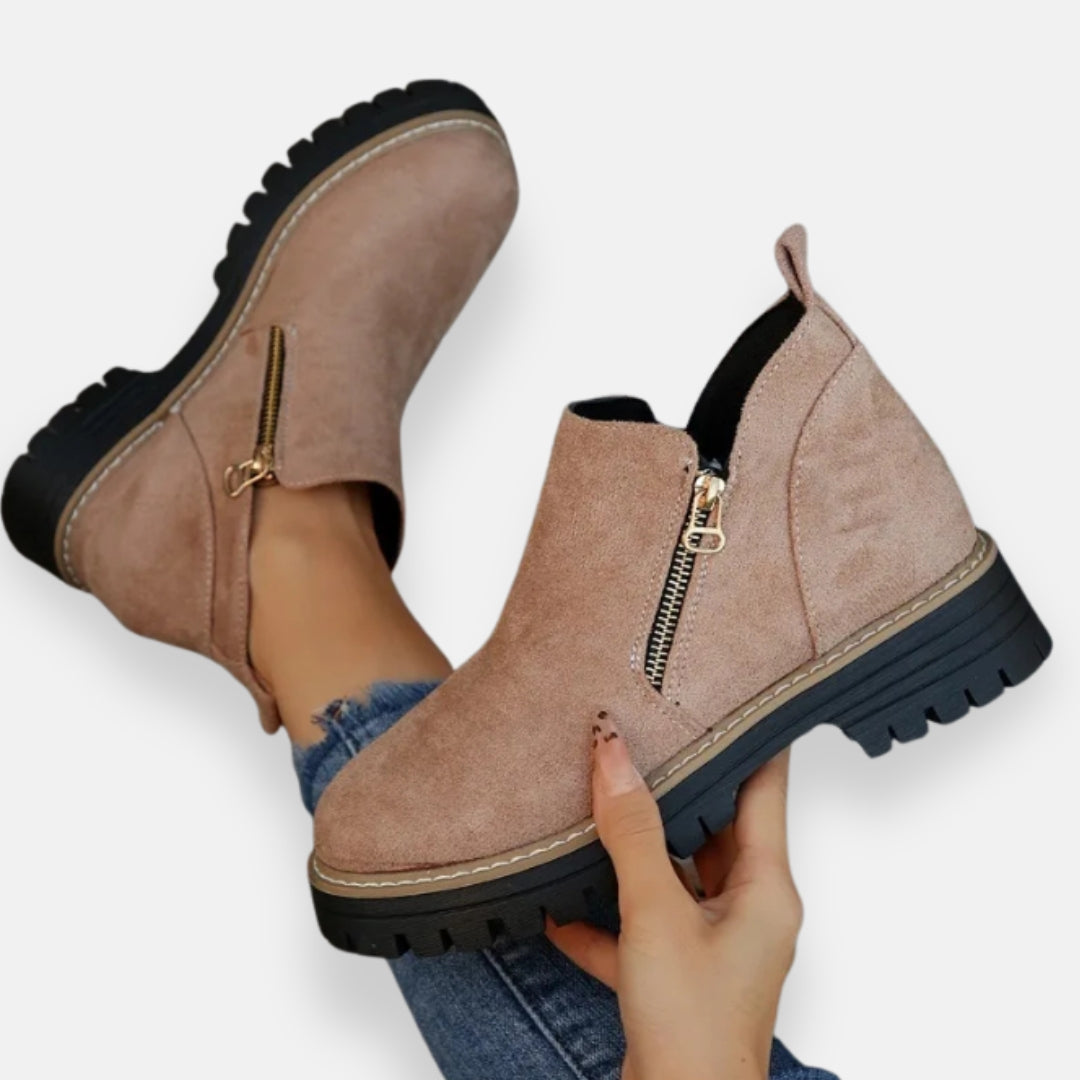 Estella | Bottines à Fermeture Éclair