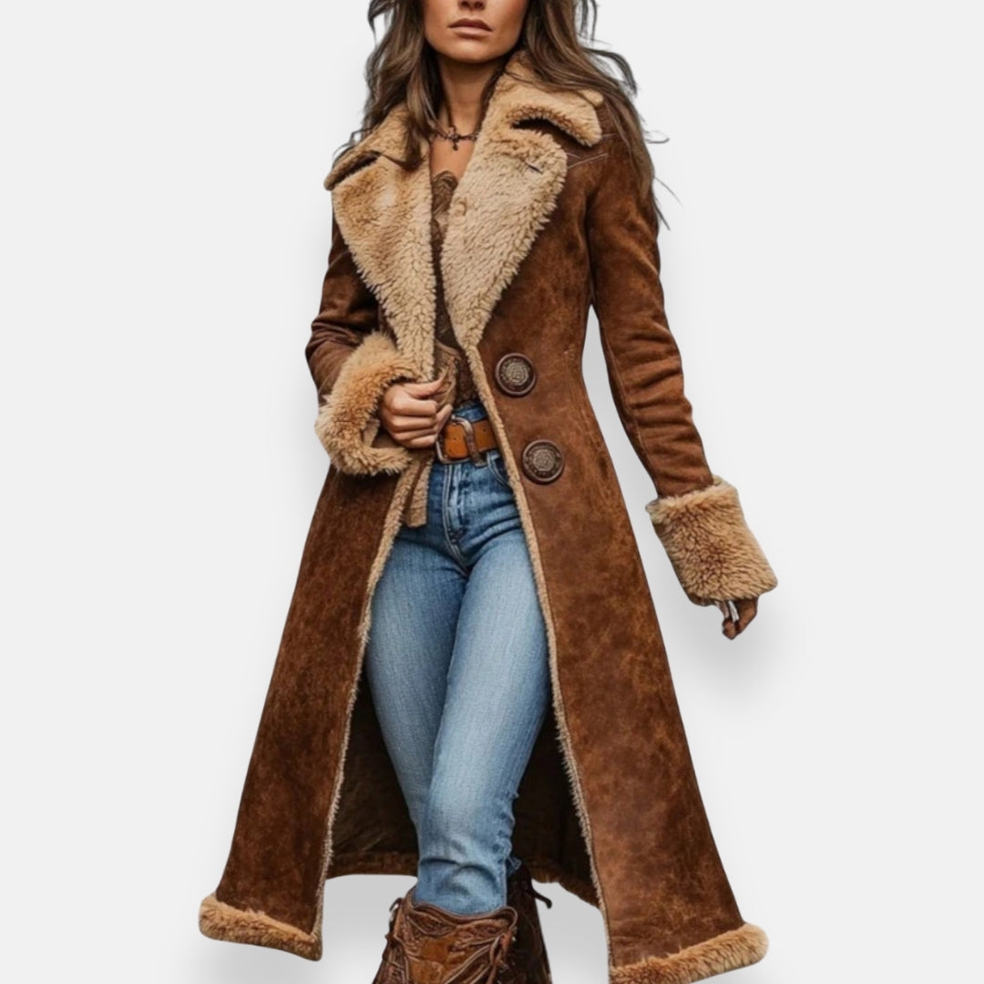 Lucile | Manteau long doublé