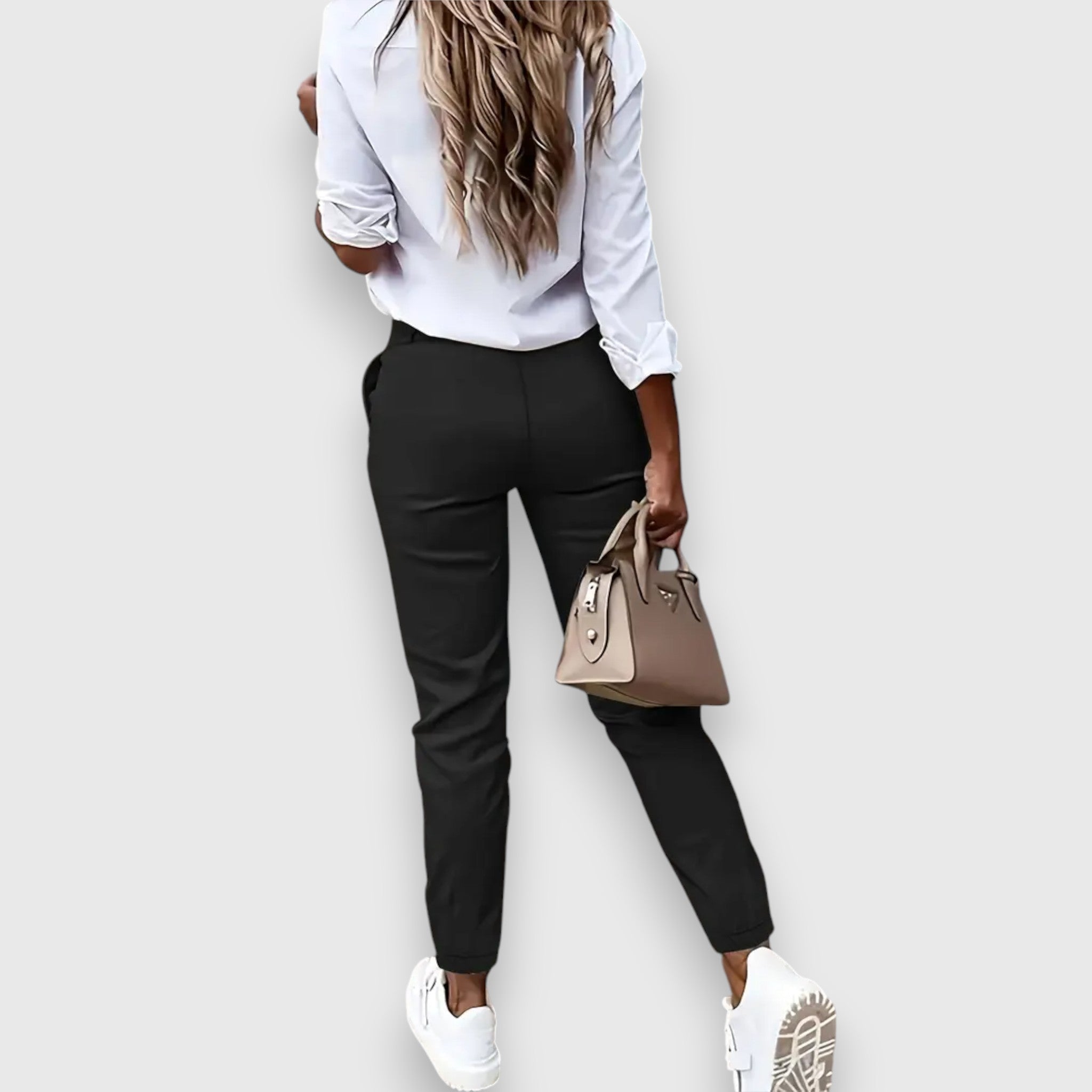 Isabel | Pantalon Élegant Taille Haute