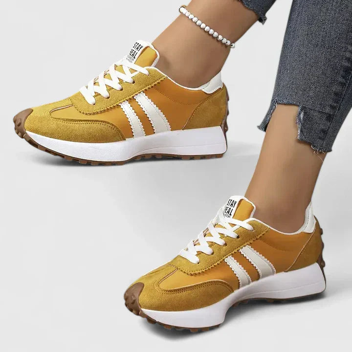 Élorvaine | Sneakers rétro à bandes