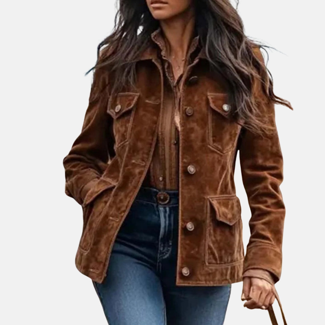 Liorane | Veste à poches plaquées