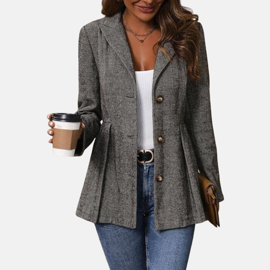 Aelvine | Blazer long cintré