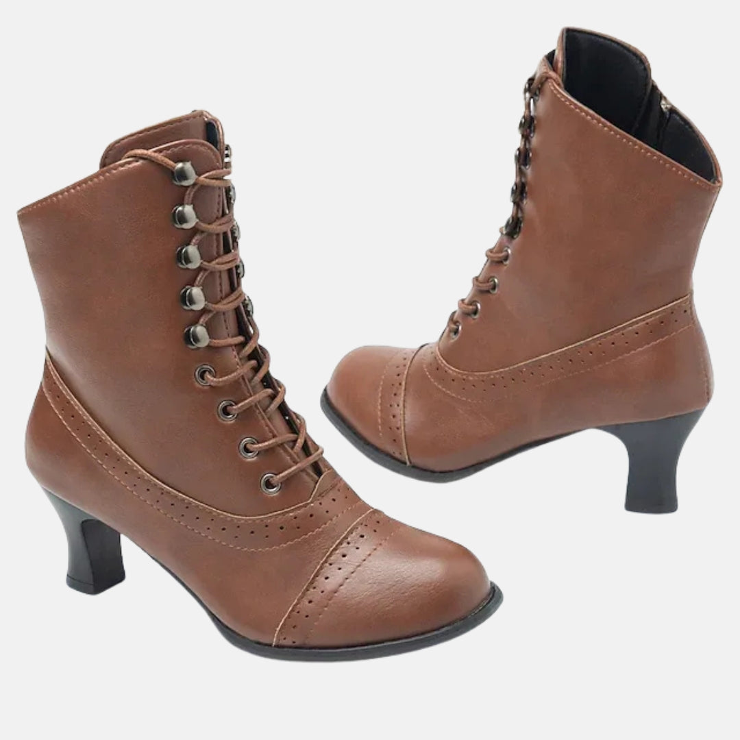 Anaëlle | Bottines rétro à lacets