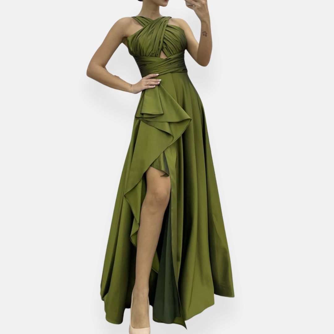 Séraphine | Robe de soirée drapée