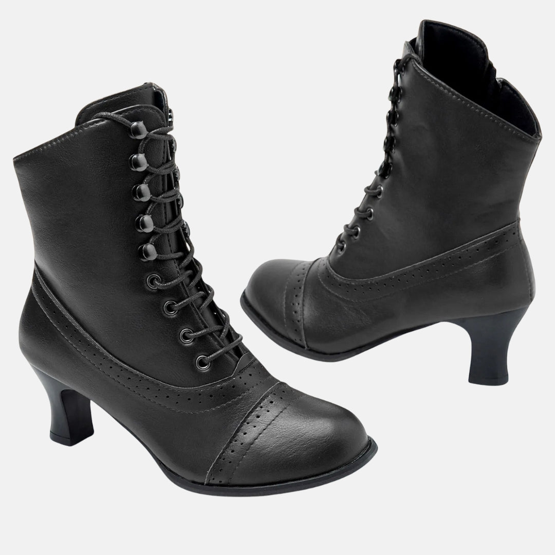 Anaëlle | Bottines rétro à lacets