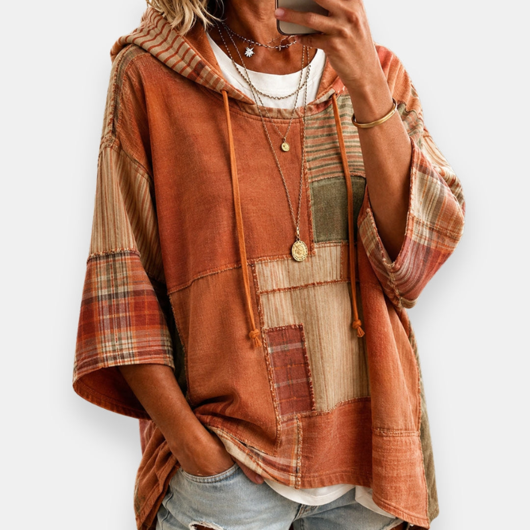 Kamélia | Poncho Capuche