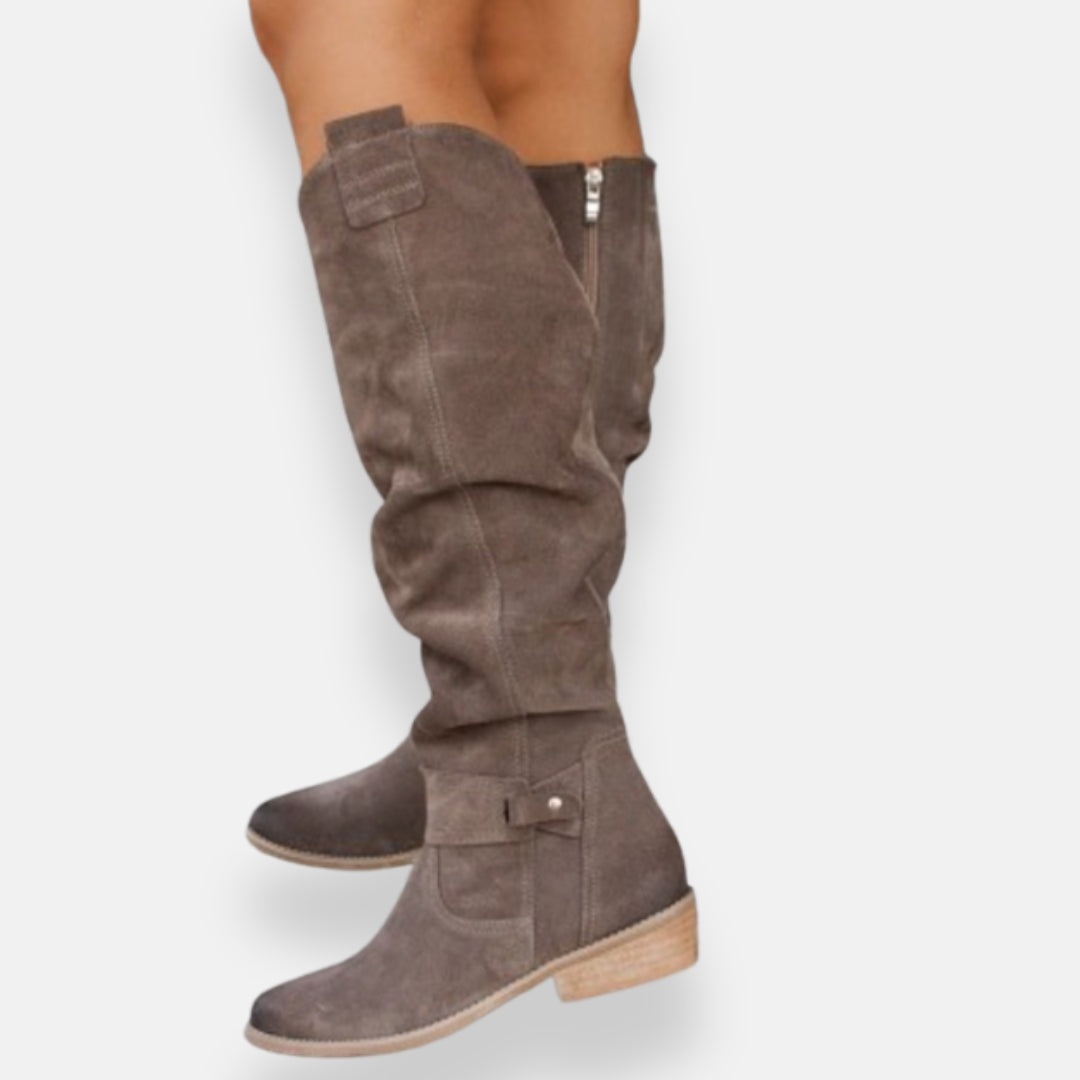 Maéline | Bottes hautes à boucle