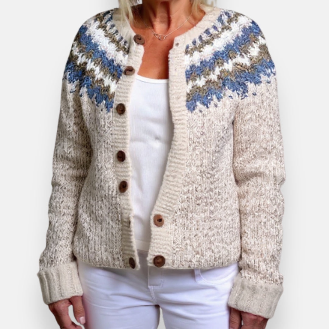Lalie | Cardigan en laine moderne