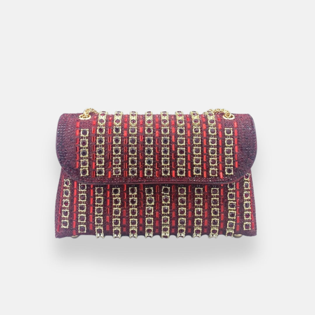 Selene | Pochette vintage à perles Sac