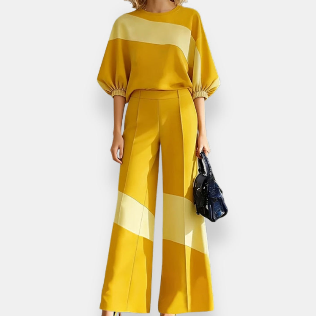 Divine | Ensemble Top Bicolore