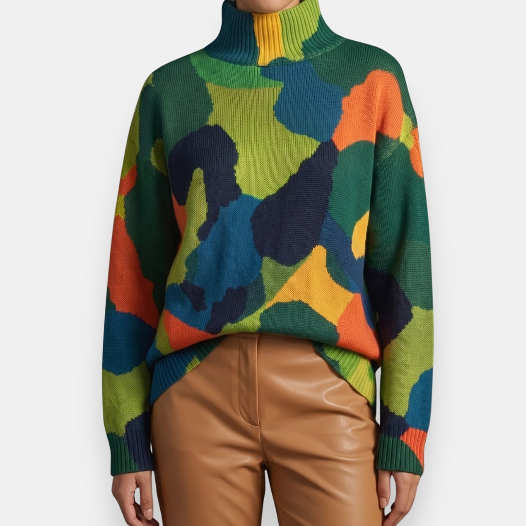 Itsaso | Sweat Ajouré Col Haut