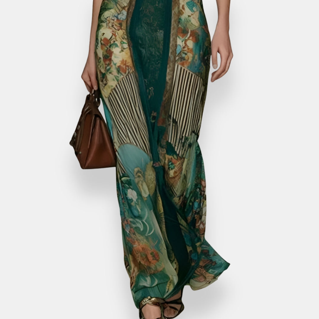 Éloane | Robe Fleurie Dentelle