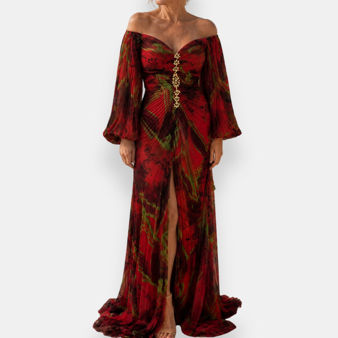 Pierrette | Robe de cérémonie plissée