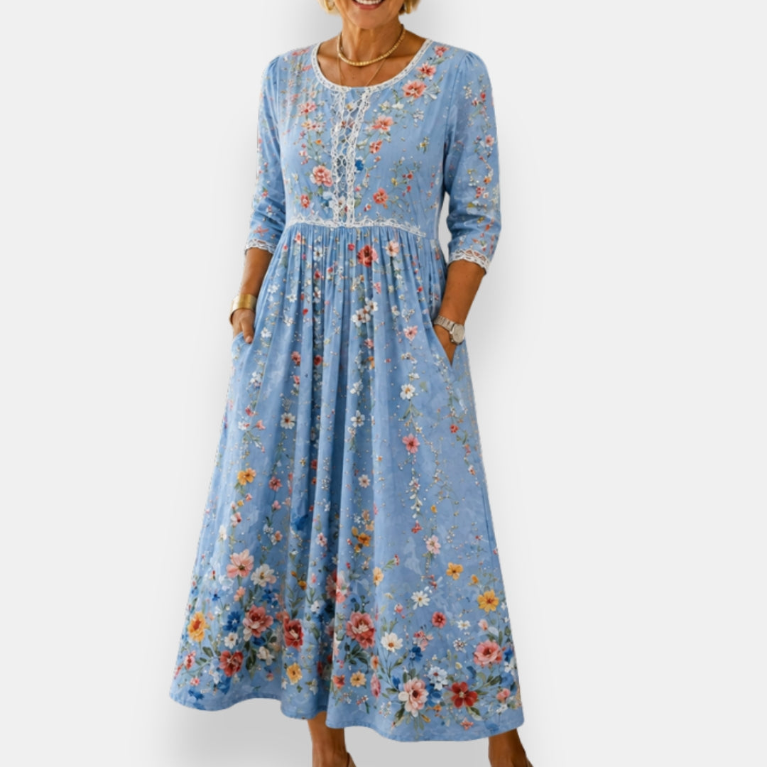 Anghjula | Robe Midi Panneau
