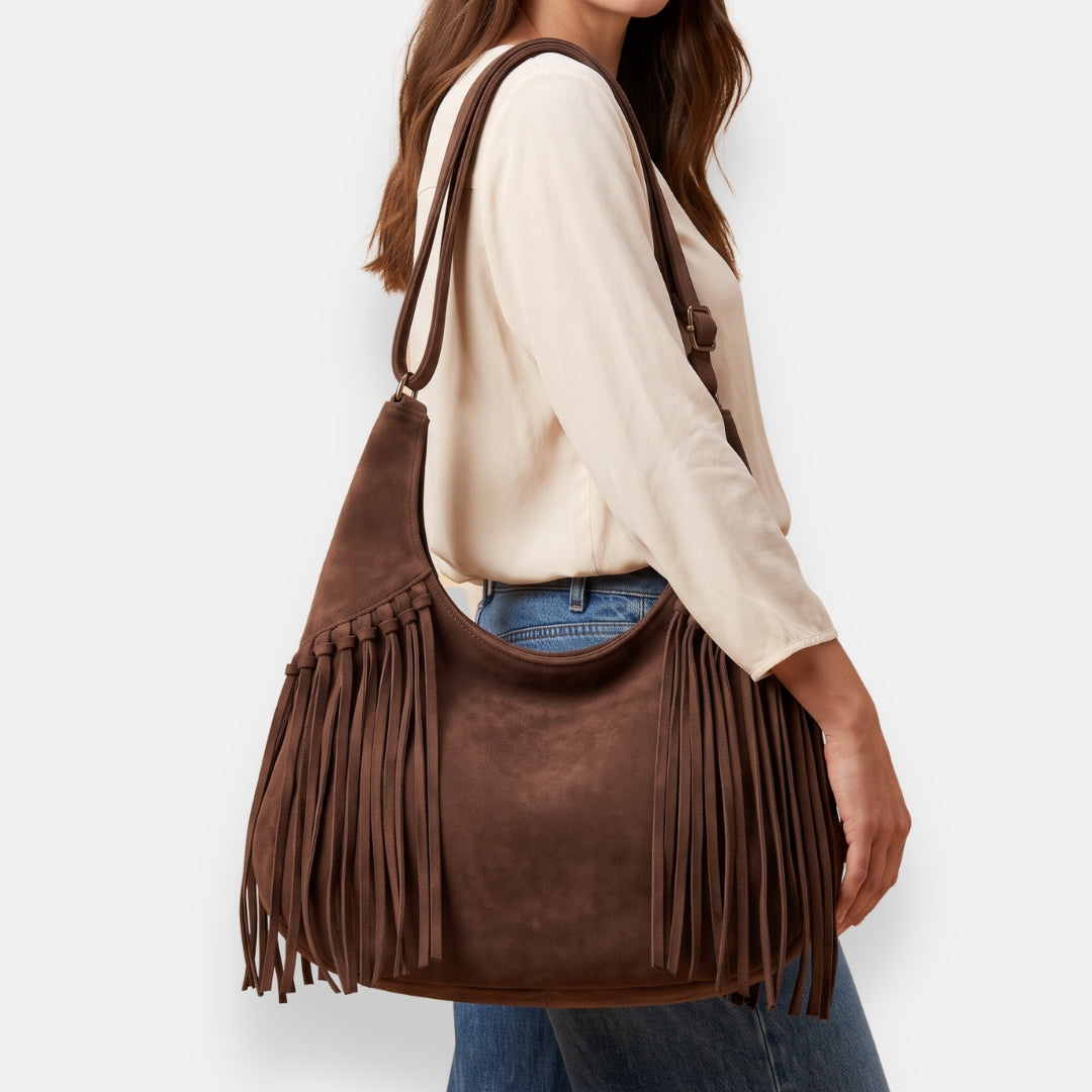 Ansèle | Sac Hobo Franges