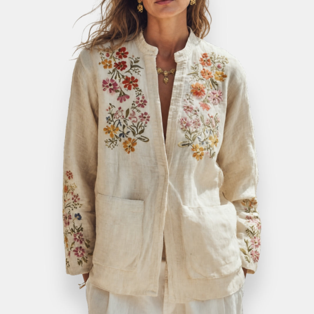 Madelon | Blouse Légère Brodée