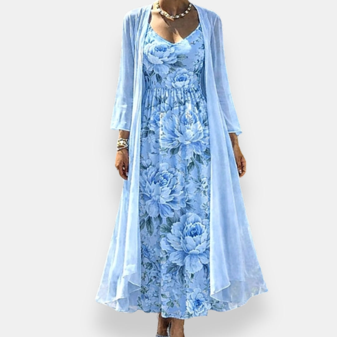 Aminthe | Ensemble Robe Fleurie