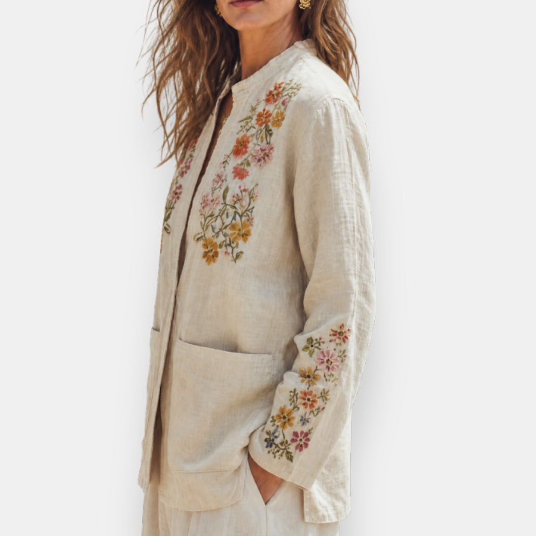 Madelon | Blouse Légère Brodée