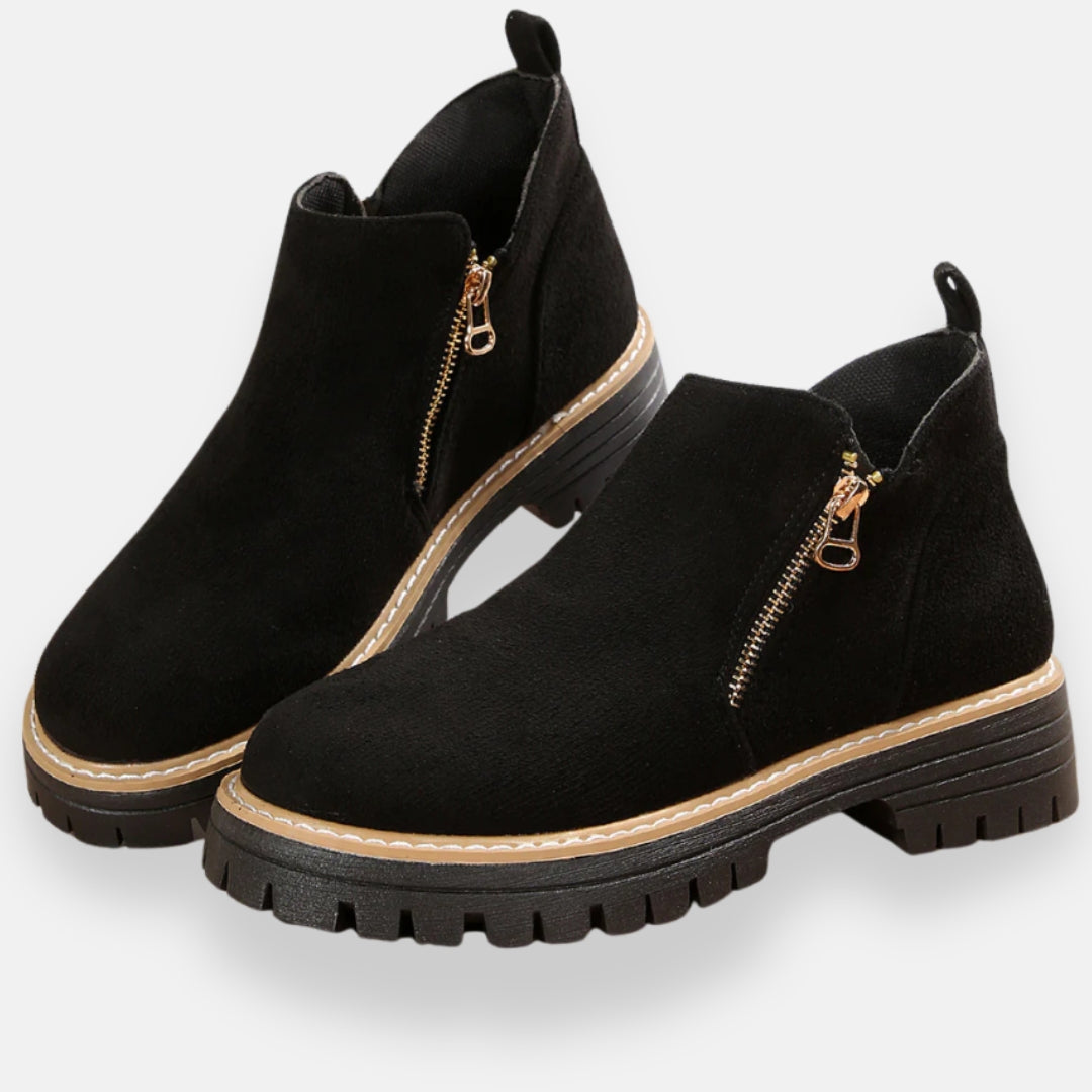 Estella | Bottines à Fermeture Éclair
