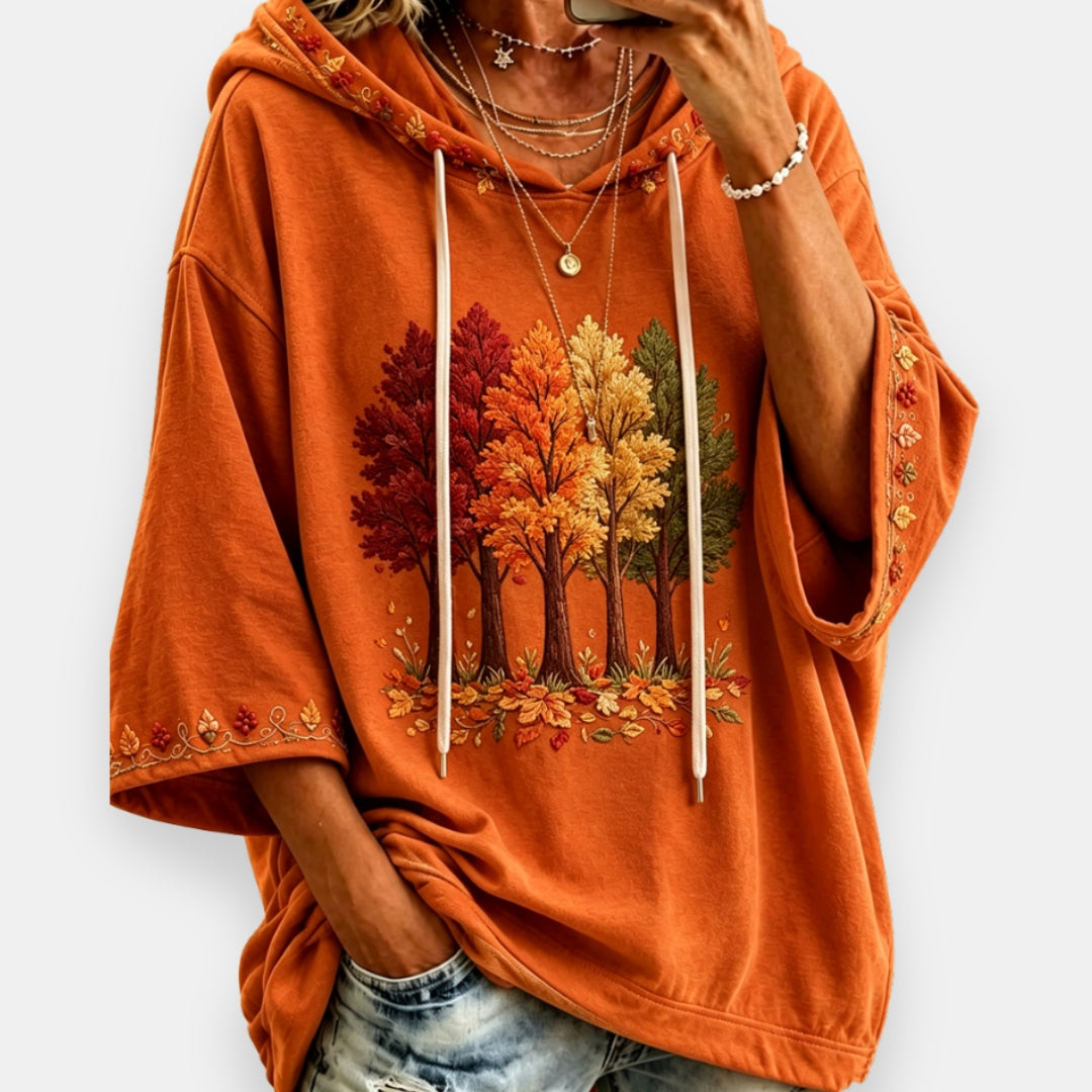 Kamélia | Poncho Capuche