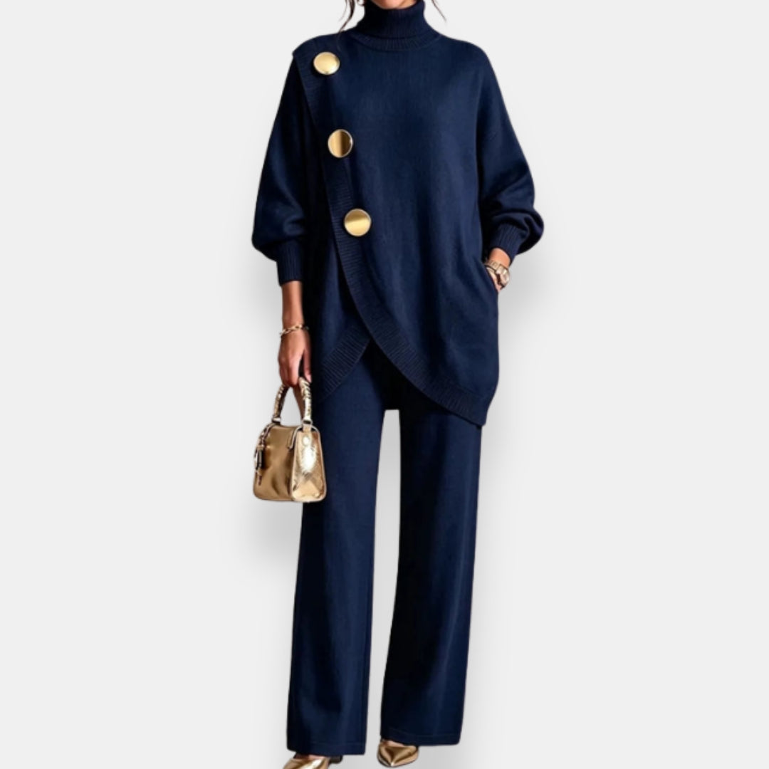 Alaïa | Ensemble Roulé Boutons