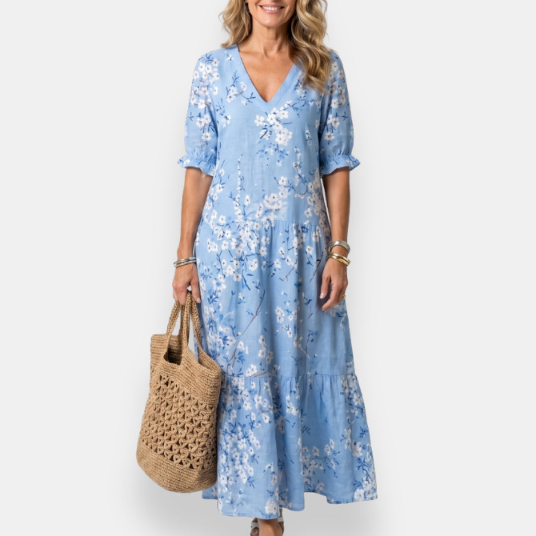 Youna | Robe Fleurie Bouffante