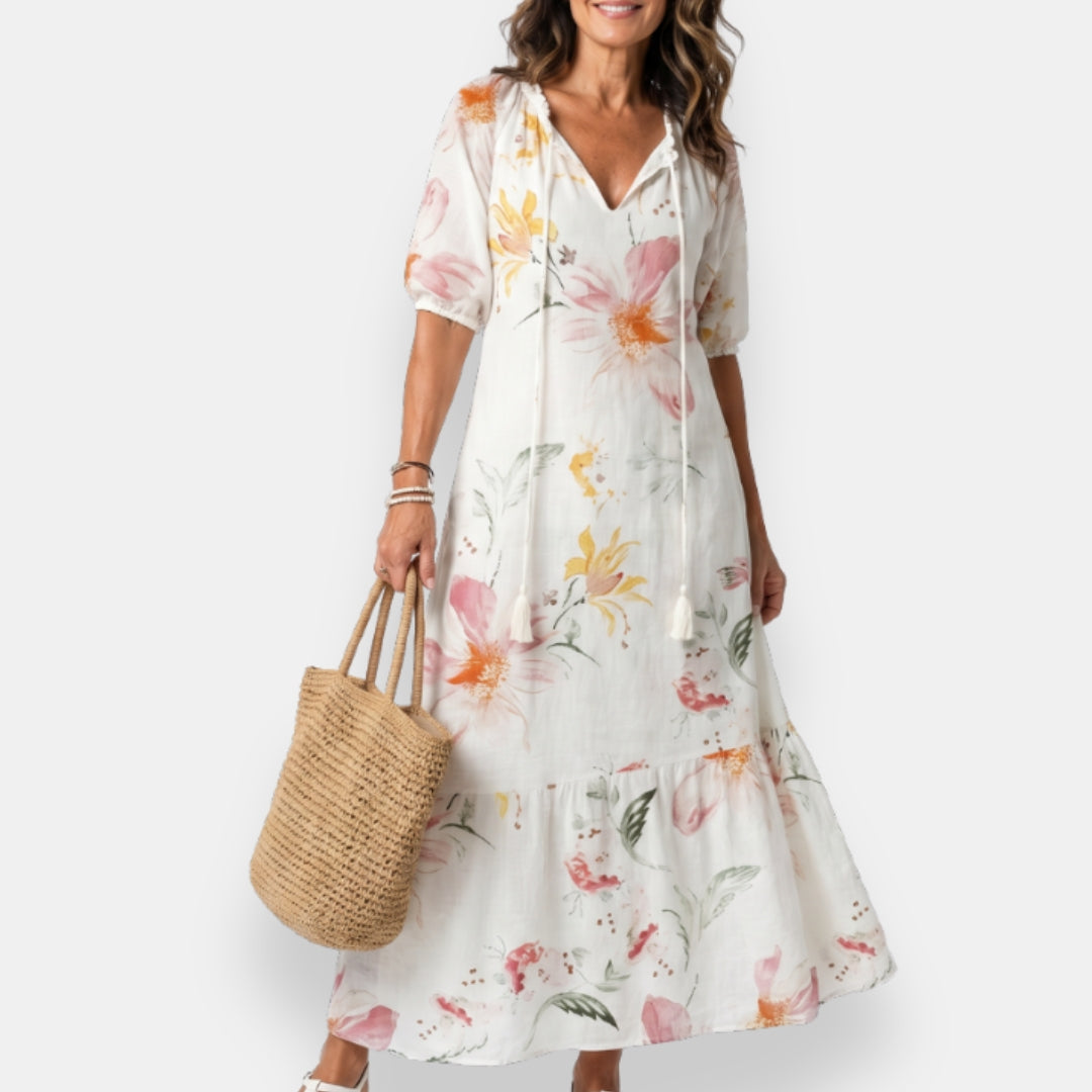 Envel | Robe Fleurie Bouffante
