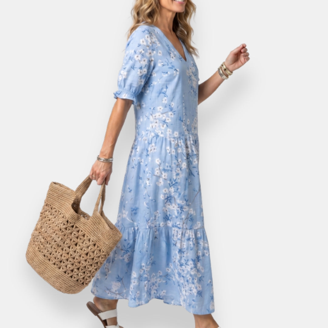 Youna | Robe Fleurie Bouffante