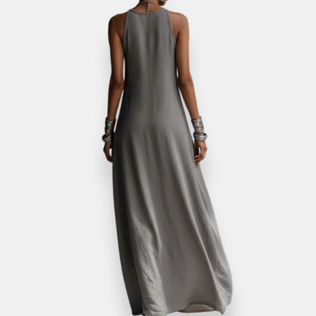 Lisette | Robe Longue Bicolore
