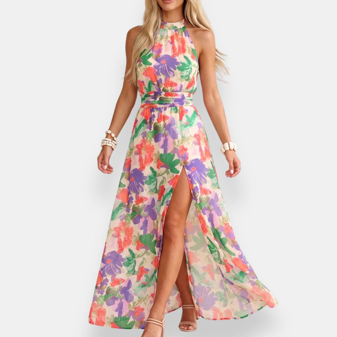 Avoye | Robe Fleurie Licou