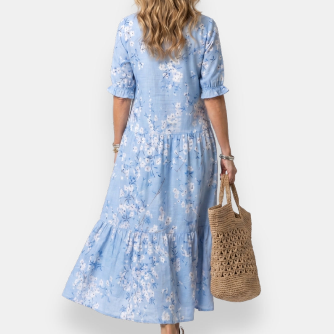 Youna | Robe Fleurie Bouffante