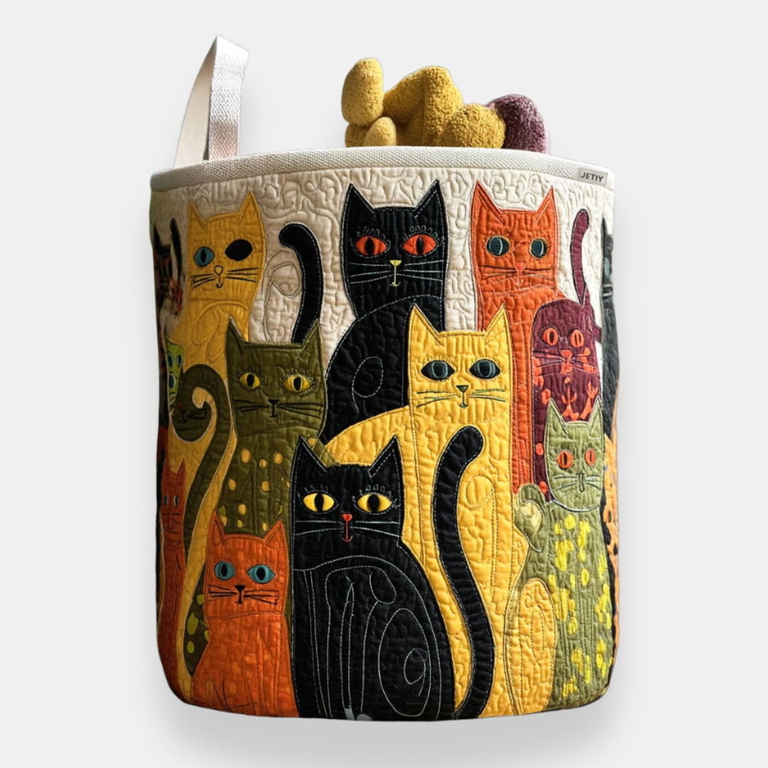 Panier Chats Stylisés