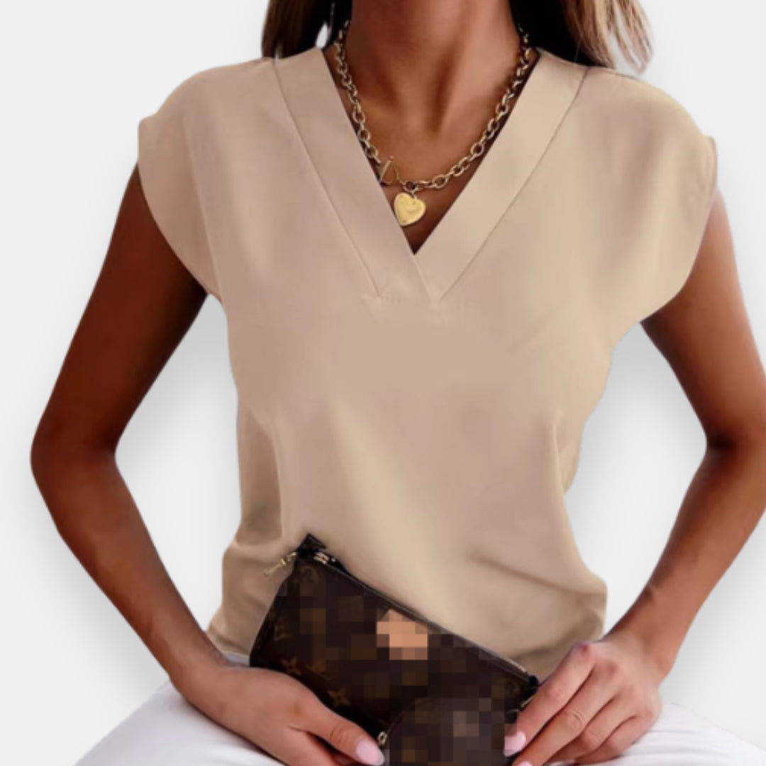 Édwige | Blouse Col Structurée
