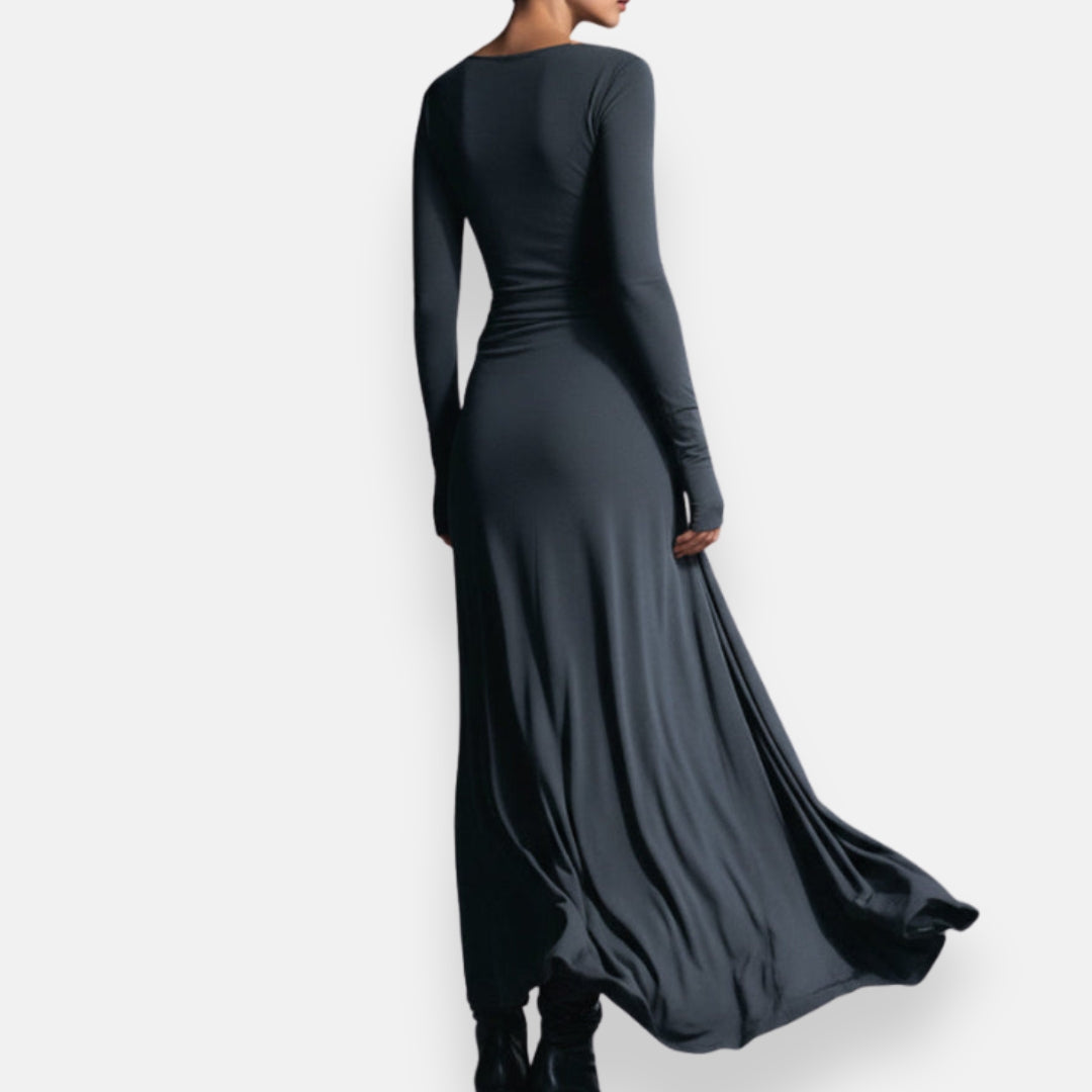 Orphée | Robe Drapée Élégante