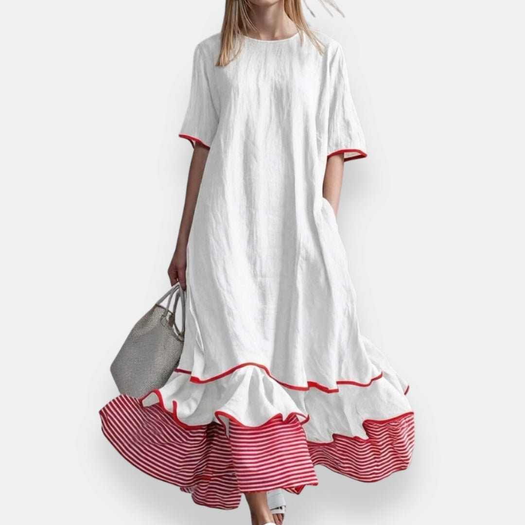 Gladys | Robe Oversize Volantée