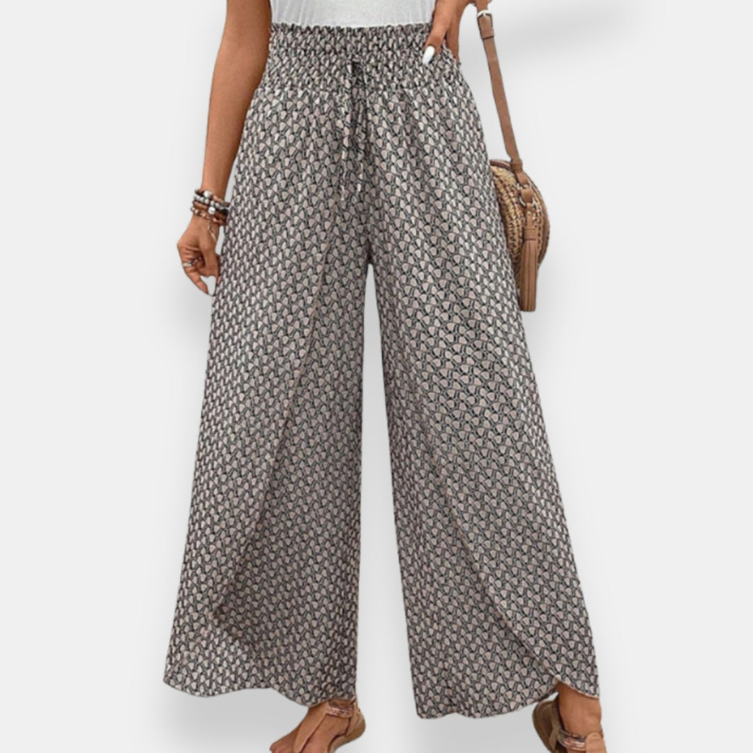 Séléa | Pantalon Large Froncé