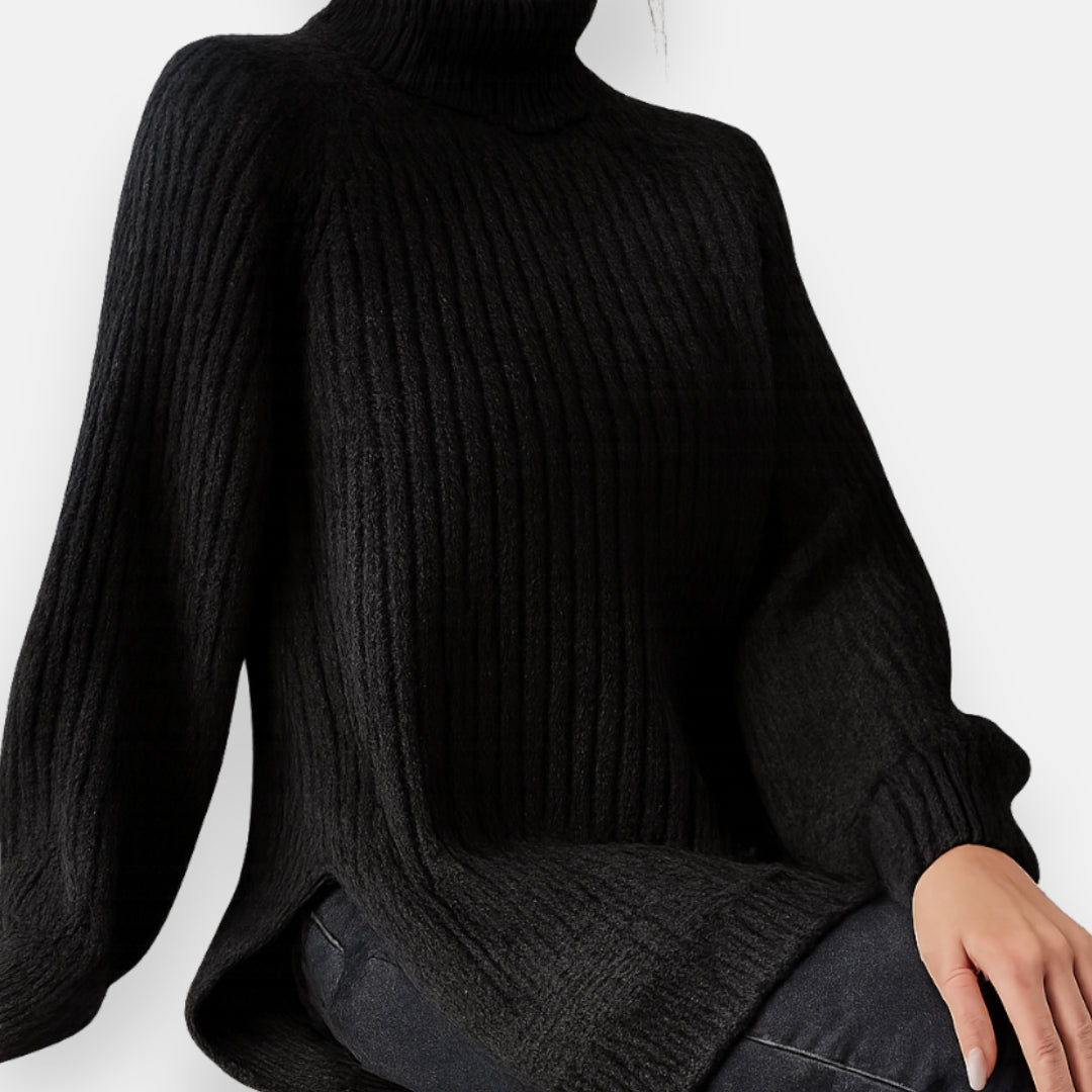 Justina | Pull à col roulé classique