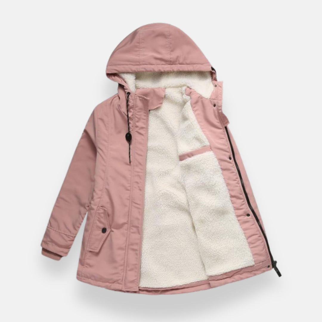 Zéliane | Parka doublée à capuche